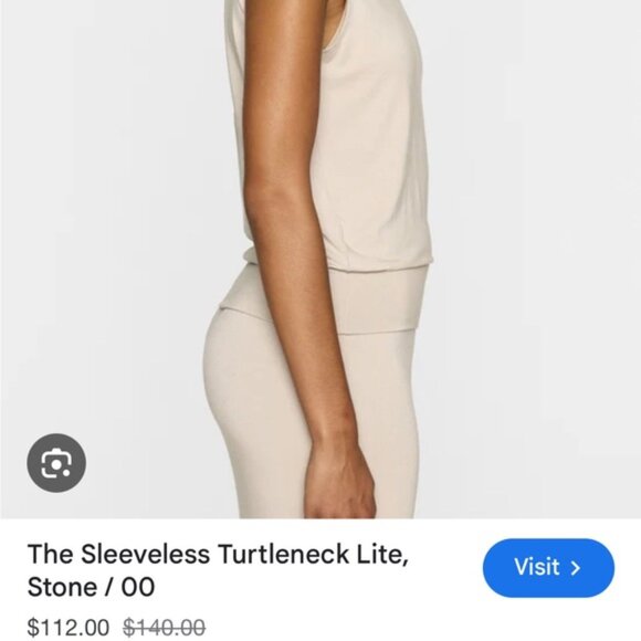 Bleusalt Tube Skirt and top set Size 4 stone color - Picture 2 of 11